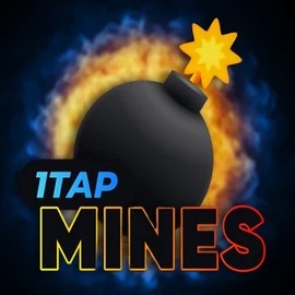 1Tap Mines logo by Turbo Games at Instant Casino
