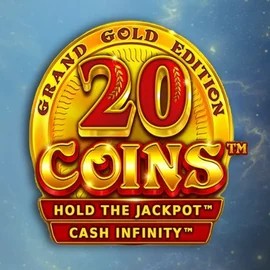 Slots logo of 20 Coins Grand Gold Edition from Wazdan at Instant Casino