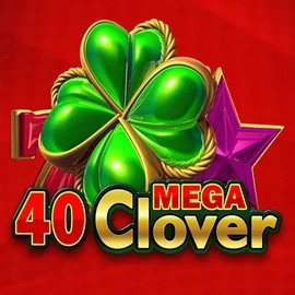 40 Mega Clover online game logo by Amusnet Interactive on instantcasino-login.com