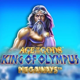 Age Of The Gods: King of Olympus Megaways online game logo by Origins on instantcasino-login.com