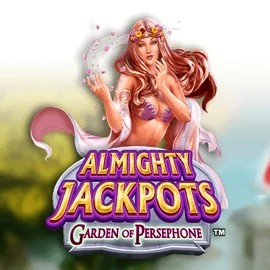 Almighty Jackpots: Garden of Persephone casino game by Novomatic – featured logo at Instant Casino