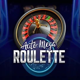 Auto Mega Roulette online game logo by Pragmatic Play on instantcasino-login.com