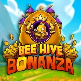 Bee Hive Bonanza online game logo by NetEnt on instantcasino-login.com