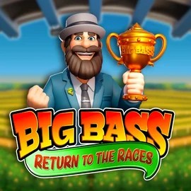 Big Bass Return to the Races logo by Pragmatic Play Instant Casino