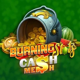 Burning Slots Cash Mesh slot logo by BF Games at Instant Casino