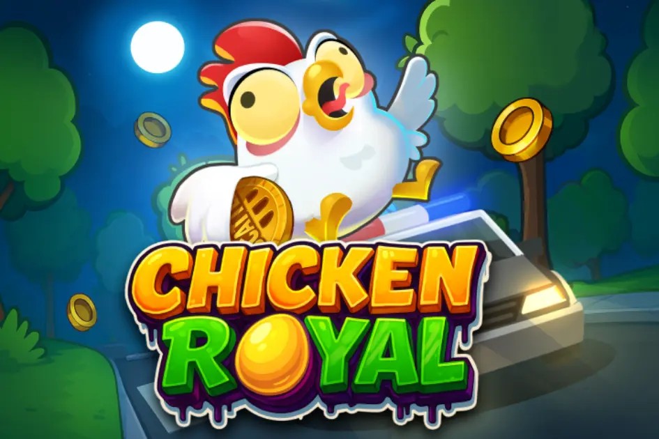 Chicken Royal slot visual from InOut available on instantcasino-login.com