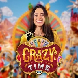 Crazy Time slot icon by Evolution, available at Instant Casino