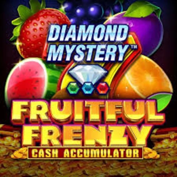 Diamond Mystery Fruitful Frenzy Cash Accumulator by Greentube, showcased at instantcasino-login.com – game logo