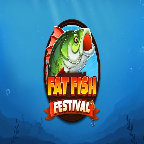 Slots logo of Fat Fish Festival from Wishbone Games at Instant Casino