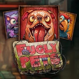 Slots logo of Fugly Pets from Stakelogic at Instant Casino