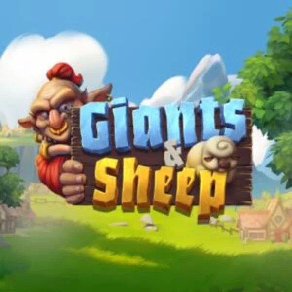 Giants and Sheep logo by Relax Gaming at Instant Casino
