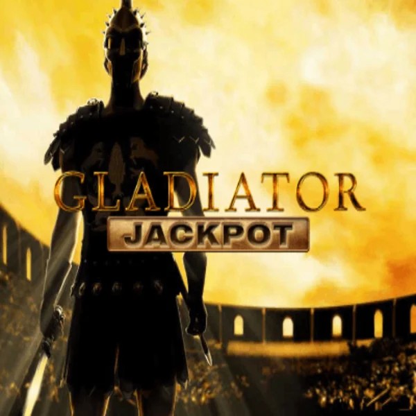Gladiator Jackpot slot logo by Playtech at Instant Casino
