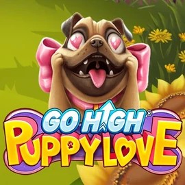 Go High Puppy Love slot visual from RubyPlay available on instantcasino-login.com