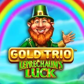 Gold Trio Leprechaun's Luck logo by Playtech Instant Casino
