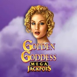 Golden Goddess Megajackpots slot logo by IGT at Instant Casino