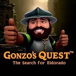 Gonzo's Quest logo by NetEnt Instant Casino