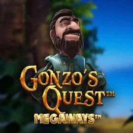 Gonzo's Quest Megaways online game logo by Red Tiger Gaming on instantcasino-login.com
