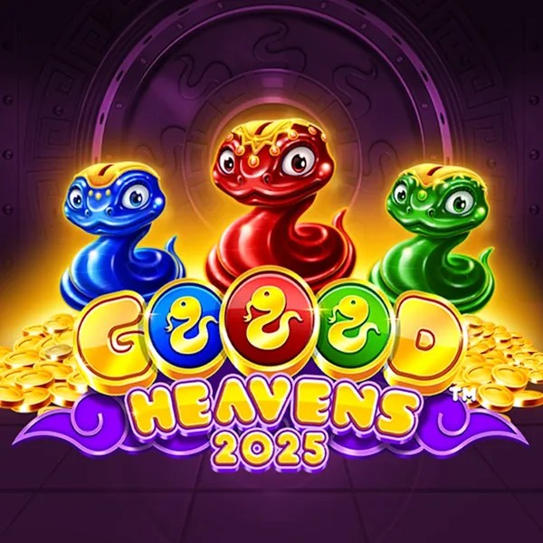 Goood Heavens online game logo by Rarestone Gaming on instantcasino-login.com