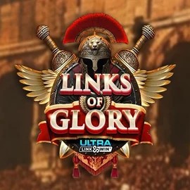 Official Slots logo: Links of Glory by Slingshot Studios at Instant Casino