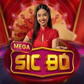 Mega Sic Bo online game logo by Pragmatic Play on instantcasino-login.com