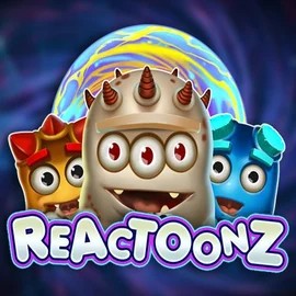 Reactoonz logo by Play'n GO Instant Casino
