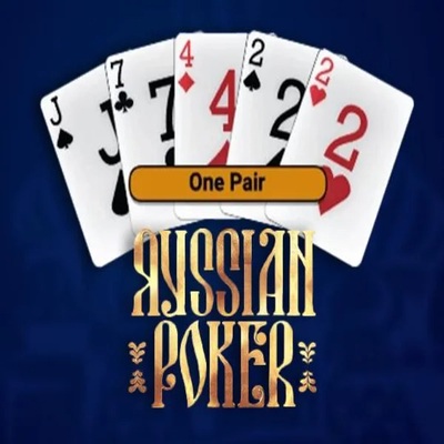 Russian Poker logo by OneTouch Games at Instant Casino