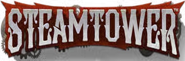 Steam Tower Slot online game logo by NetEnt on instantcasino-login.com