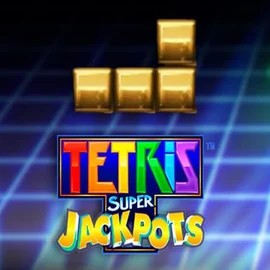 Tetris Super Jackpots logo by WMS Instant Casino