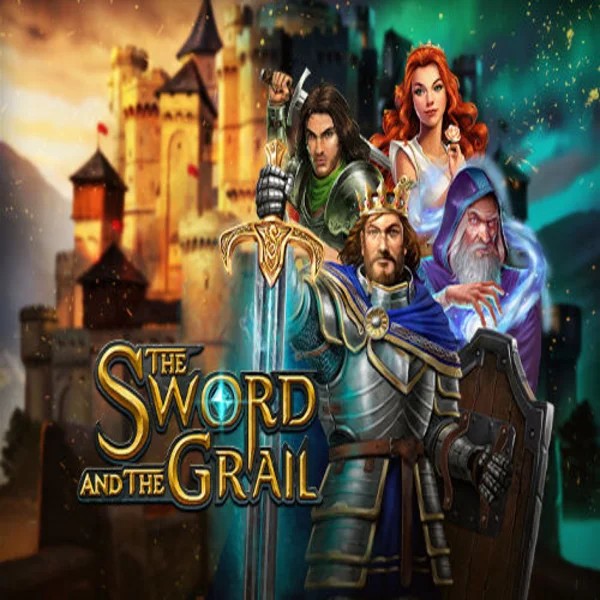 Slots logo of The Sword and the Grail from Play'n GO at Instant Casino