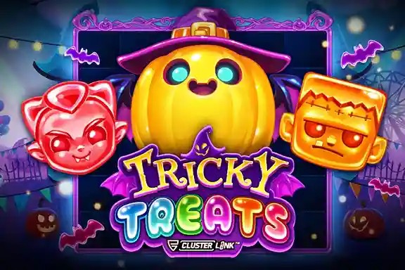 Official Slots logo: Tricky Treats by Push Gaming at Instant Casino